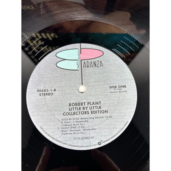 Robert Plant Little By Little EP 12" Vinyl Record -Collectors Edition A1 90485 - Picture 2 of 13